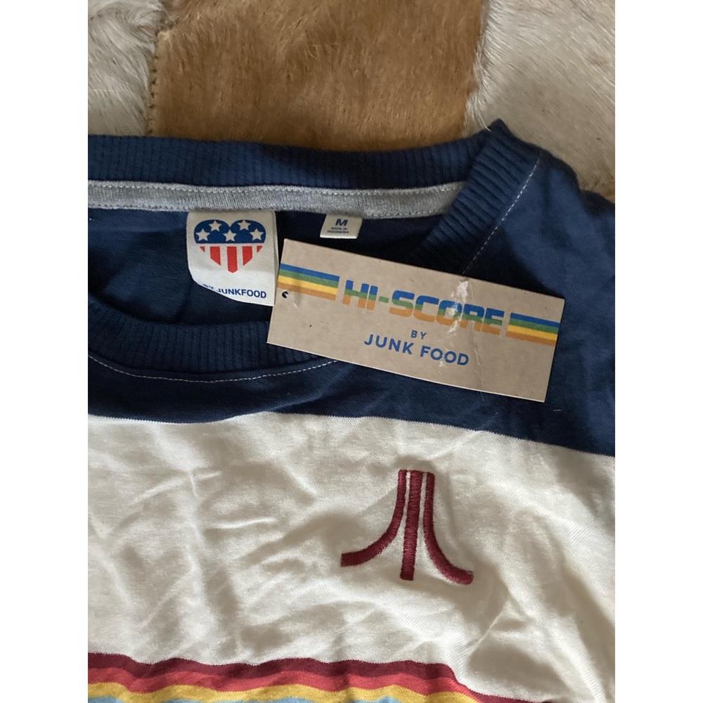 Atari striped 70s t-shirt dress - Picture 3 of 3